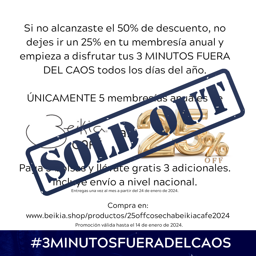 SOLD OUT 25% OFF Cosecha Beikiá Café 2024